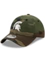 Michigan State Spartans New Era Core Classic 9TWENTY 2.0 Adjustable Hat - Green