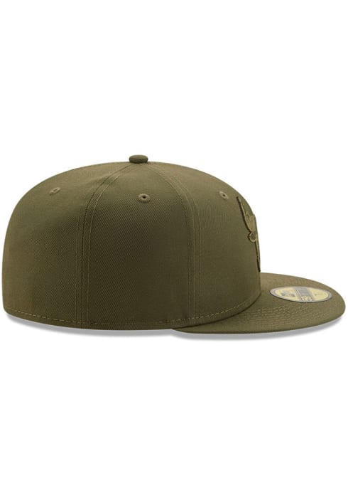 Chicago Bulls Color Pack 59FIFTY Olive New Era Fitted Hat