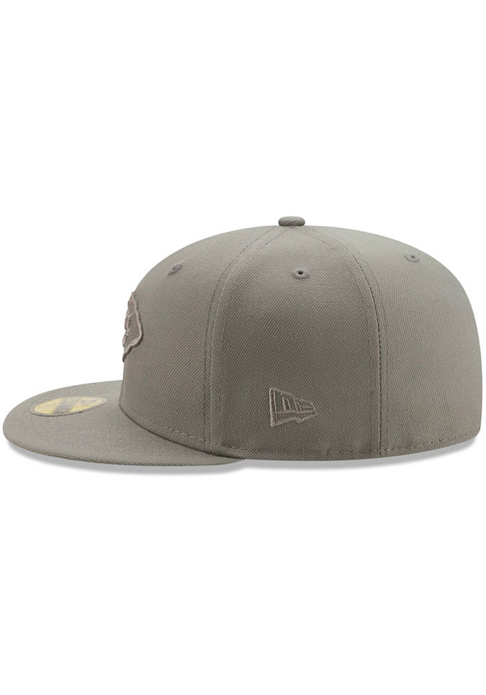 New Era Men's Kansas City Chiefs Color Pack 59FIFTY Fitted Hat - Gray - 7 3/8