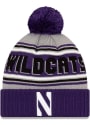 Northwestern Wildcats New Era Cheer Knit - Purple