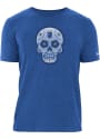 Kansas City Royals New Era Sugar Skull T Shirt - Blue