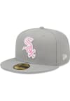 Main image for New Era Chicago White Sox Mens Grey 2022 Mothers Day 59FIFTY Fitted Hat