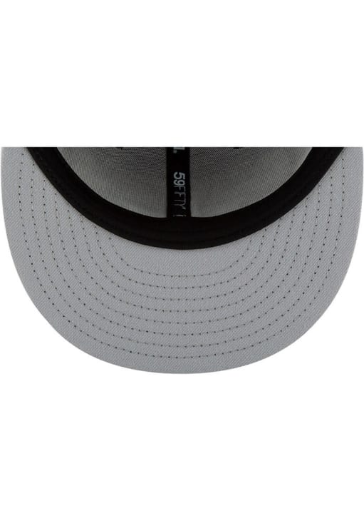 New Era Chicago White Sox Mens Grey 2T Basic 59FIFTY Fitted Hat