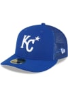 Main image for New Era Kansas City Royals Mens Blue All Star Game No Patch LP 59FIFTY Fitted Hat
