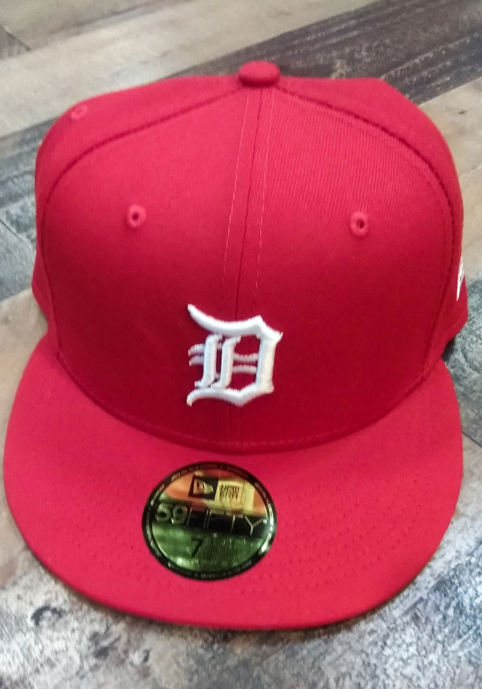 Detroit tigers red hat on sale