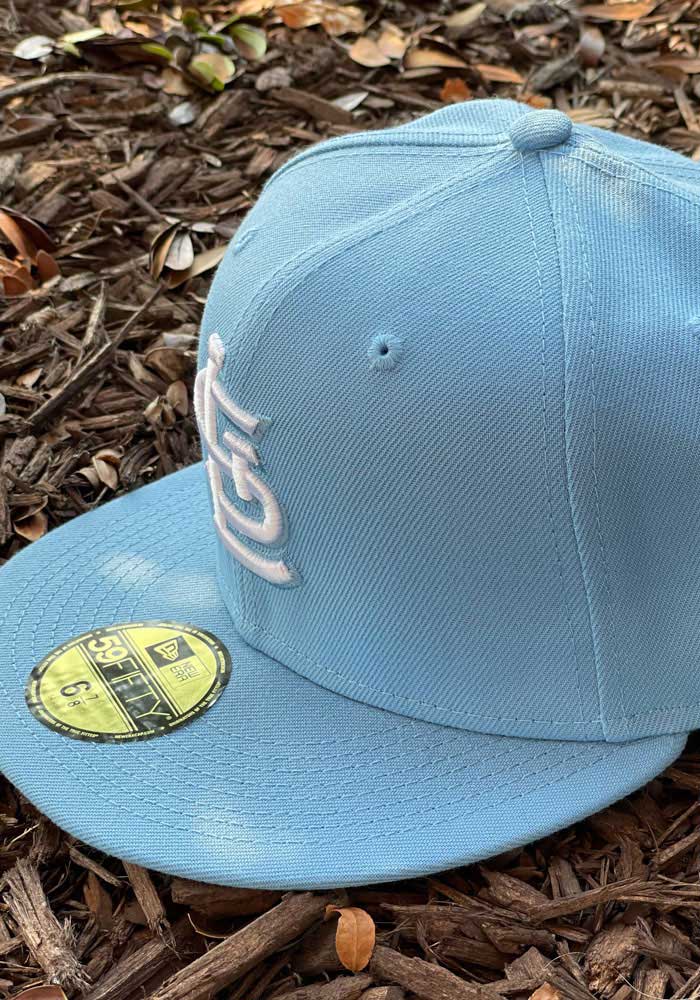 sky blue cardinals hat