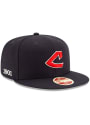Cleveland Indians New Era 1901 Side Hit 5950 Fitted Hat - Navy Blue