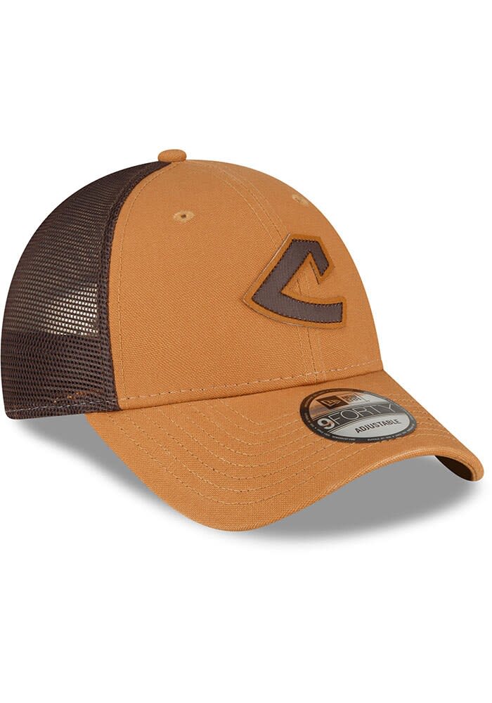 New Era Cleveland Guardians TAN Cleveland Indians Tonal Canvas