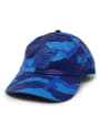 Kansas Jayhawks New Era Kansas Jayhawks Tonal Blue Camo Casual Classic Adjustable Hat - Blue