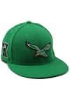 Main image for New Era Philadelphia Eagles Mens Green Philadelphia Eagles City Landmark UV 59FIFTY Fitted Hat