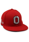 Main image for Ohio State Buckeyes New Era Ohio State Buckeyes Landmark UV 59FIFTY Fitted Hat - Red