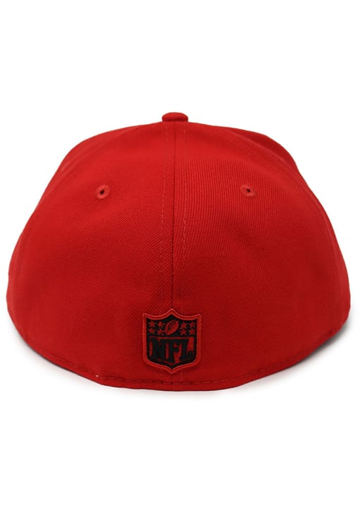 New Era Kansas City Chiefs Mens Red KC Chiefs Red Local Connection UV 59FIFTY Fitted Hat