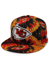 Main image for New Era Kansas City Chiefs Mens Red KC Chiefs 3-Tone Tie Dye 59FIFTY Fitted Hat