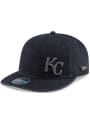 Kansas City Royals New Era KC Royals Denim RC 9FIFTY Adjustable Hat - Black