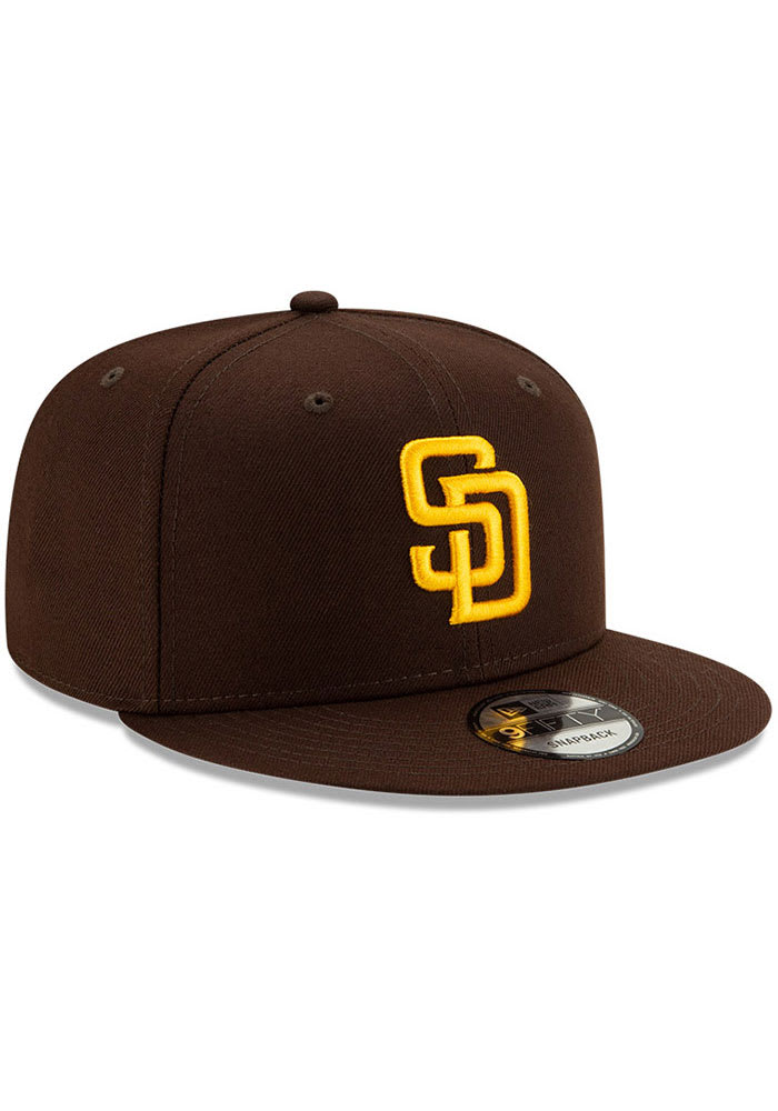 San Diego Padres New Era BROWN Basic 9FIFTY Snapback Hat - 59008407