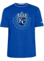 Kansas City Royals New Era STADIUM BRUSHED COTTON T Shirt - Blue