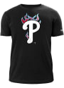 Philadelphia Phillies New Era TEAM FIRE T Shirt - Black