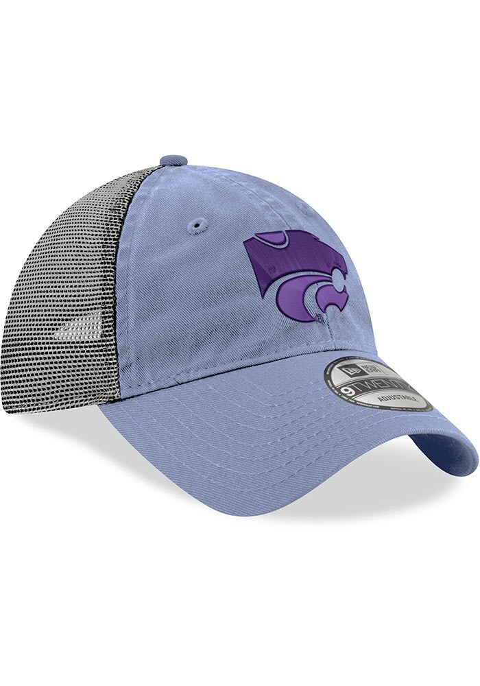 New Era LAVENDER K-State Wildcats Trucker 9TWENTY Adjustable
