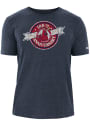 St Louis Cardinals New Era BI-BLEND T Shirt - Navy Blue