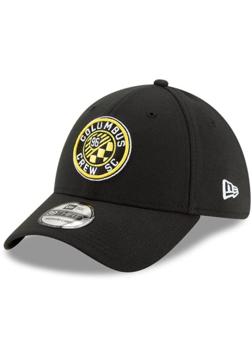 Columbus Crew Team Classic 39THIRTY Black New Era Flex Hat