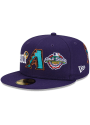 Arizona Diamondbacks New Era Count The Rings 59FIFTY Fitted Hat - Purple