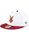Main image for New Era Indianapolis Indians Mens White Theme Night 59FIFTY Fitted Hat