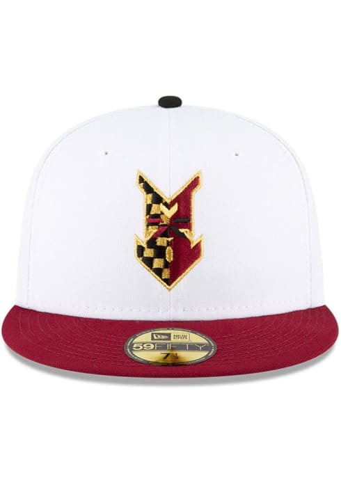 Indianapolis Indians Theme Night 59FIFTY White New Era Fitted Hat