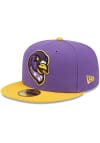 Main image for New Era Akron RubberDucks Mens Purple 2022 MILB Theme Night 59FIFTY Fitted Hat