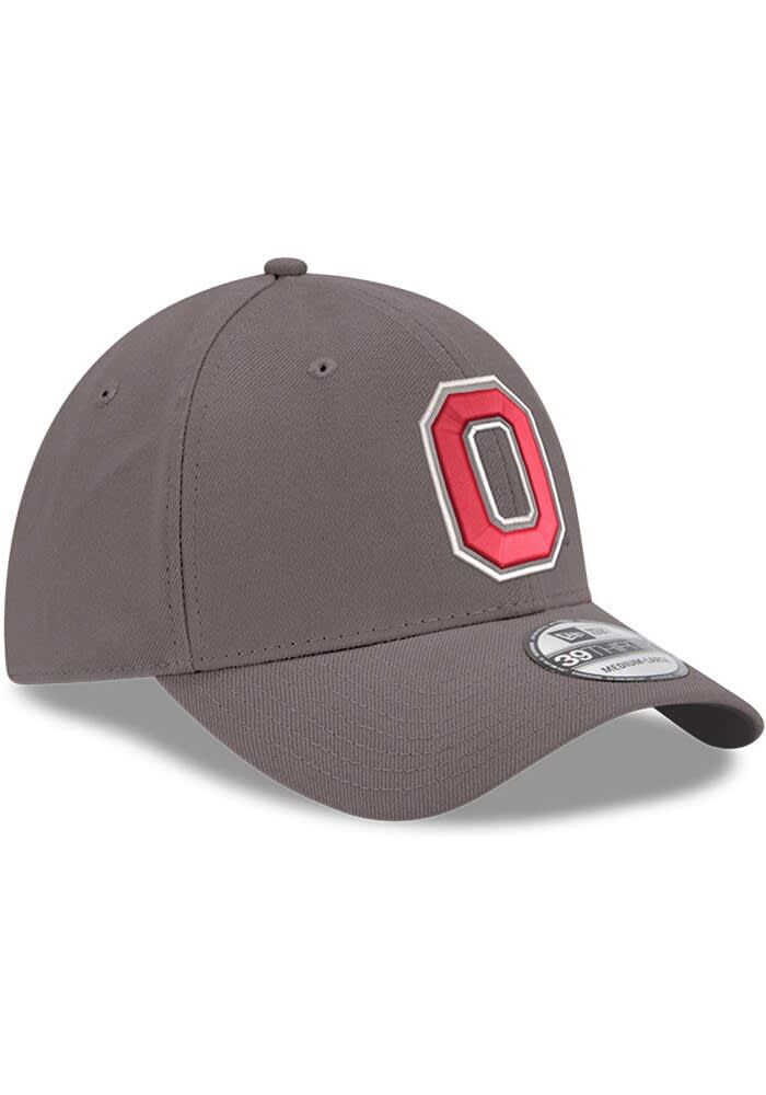 Ohio State Buckeyes New Era GRAY GCP Gray 39THIRTY Flex Hat - 59008998