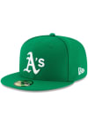 Main image for New Era Oakland Athletics Mens Green AC Alt 2018 59FIFTY Fitted Hat