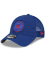 Chicago Cubs New Era 2022 Batting Practice 9TWENTY Adjustable Hat - Blue
