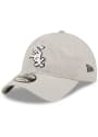 Chicago White Sox New Era Core Classic 2.0 9TWENTY Adjustable Hat - Grey