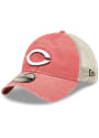 Cincinnati Reds New Era Washed 9TWENTY Adjustable Hat - Red