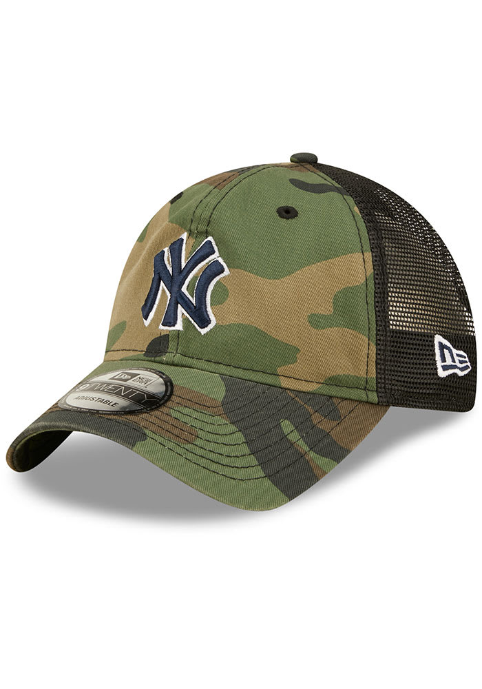 New Era New York Yankees GREEN Camo Basic 9TWENTY Adjustable
