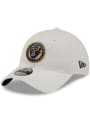 Philadelphia Union New Era Core Classic 2.0 9TWENTY Adjustable Hat - White