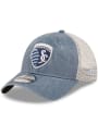 Sporting Kansas City New Era Washed 9TWENTY Adjustable Hat - Blue