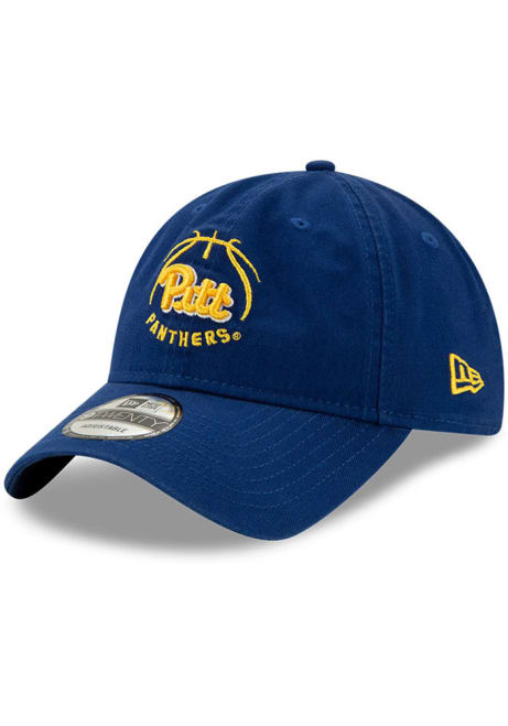 New Era Blue Pitt Panthers Basketball 9TWENTY Adjustable Hat