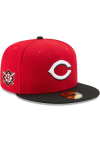 Main image for New Era Cincinnati Reds Mens Black Jackie Robinson Day 59FIFTY Fitted Hat