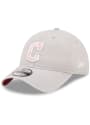 Cleveland Guardians New Era 2022 Mothers Day 9TWENTY Adjustable Hat - Grey