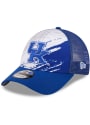 Kentucky Wildcats New Era Marble 9FORTY Adjustable Hat - Blue