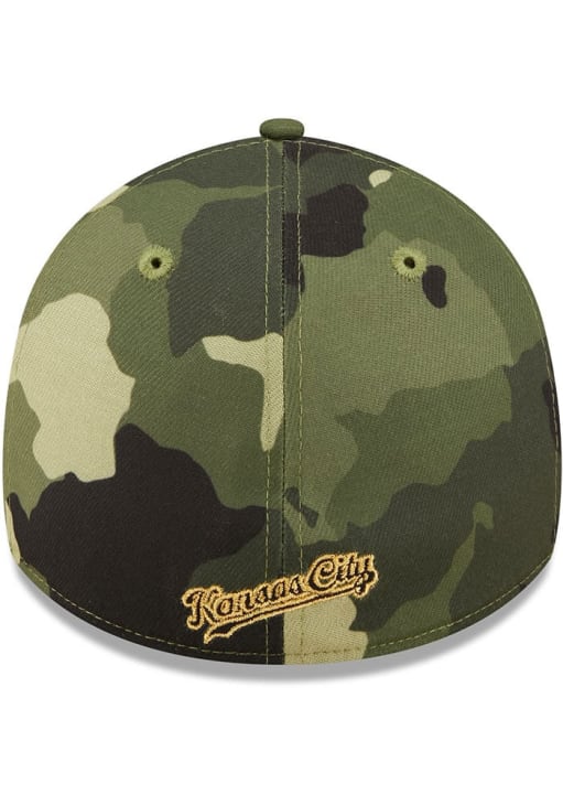 Men's Houston Astros New Era Camo 2022 Armed Forces Day Bucket Hat