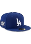 Main image for New Era Los Angeles Dodgers Mens Blue Jackie Robinson Day 59FIFTY Fitted Hat