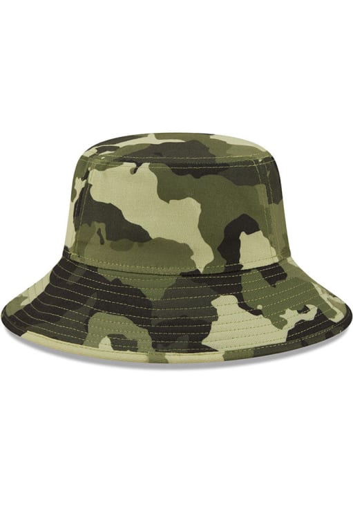 Men's Toronto Blue Jays New Era Green 2023 Armed Forces Day Bucket Hat