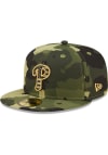 Main image for New Era Philadelphia Phillies Mens Green 2022 Armed Forces Day 59FIFTY Fitted Hat