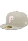 Main image for New Era Pittsburgh Pirates Mens Grey 2022 Mothers Day 59FIFTY Fitted Hat