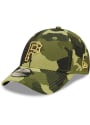 Pittsburgh Pirates New Era 2022 Armed Forces Day 9FORTY Adjustable Hat - Green