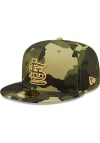 Main image for New Era St Louis Cardinals Mens Green 2022 Armed Forces Day 59FIFTY Fitted Hat