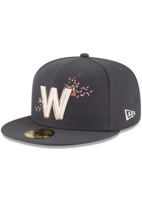Washington Nationals 2022 City Connect 59FIFTY Charcoal New Era Fitted Hat