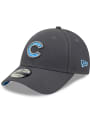Chicago Cubs New Era 2022 Fathers Day 9FORTY Adjustable Hat - Charcoal