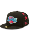 Main image for New Era Los Angeles Lakers Mens Black 2022 All-Star Game Starry 59FIFTY Fitted Hat